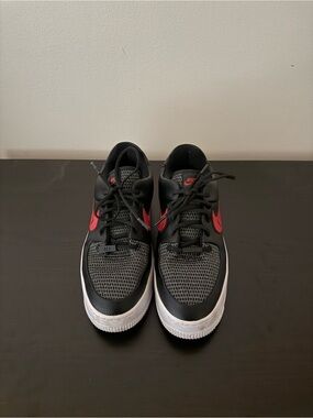 Nike Black & Red Sneakers: Women’s US 11
